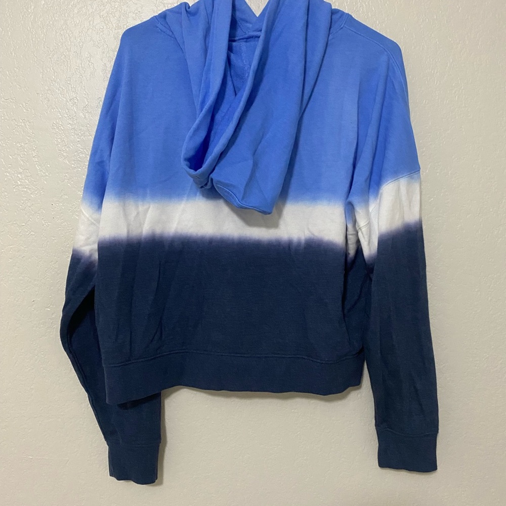 Calvin Klein Women's Dip Dye Logo Hoodie Sweatshirt - Picture 3 of 3